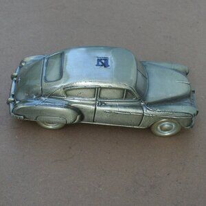 1st Federal Vintage Car Promo Giveaway Metal Bank Banthrico 1970's